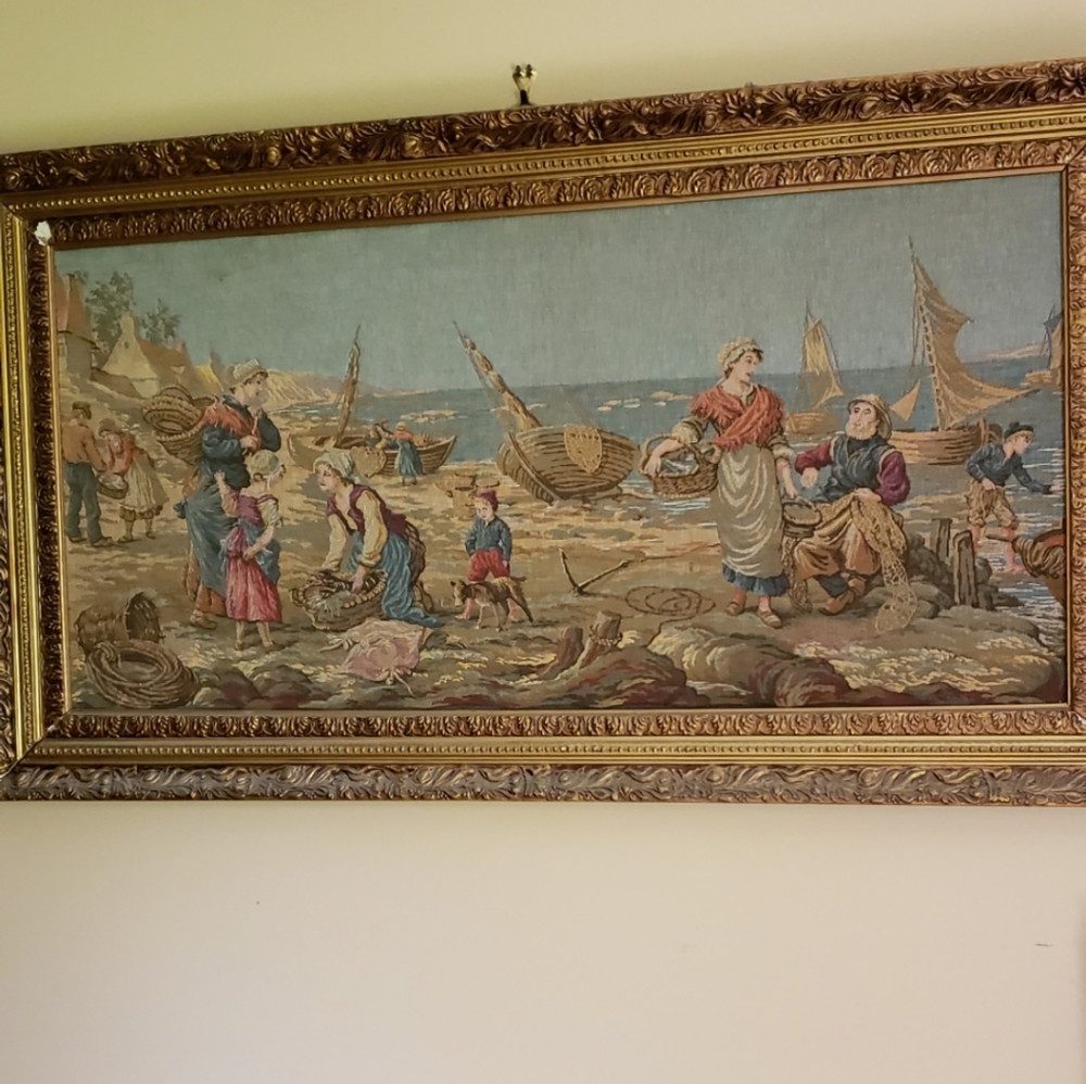 Vintage Tapestry For sale.